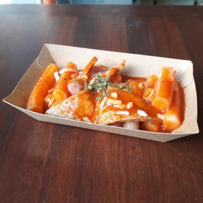 Khay giấy Kraft Nâu